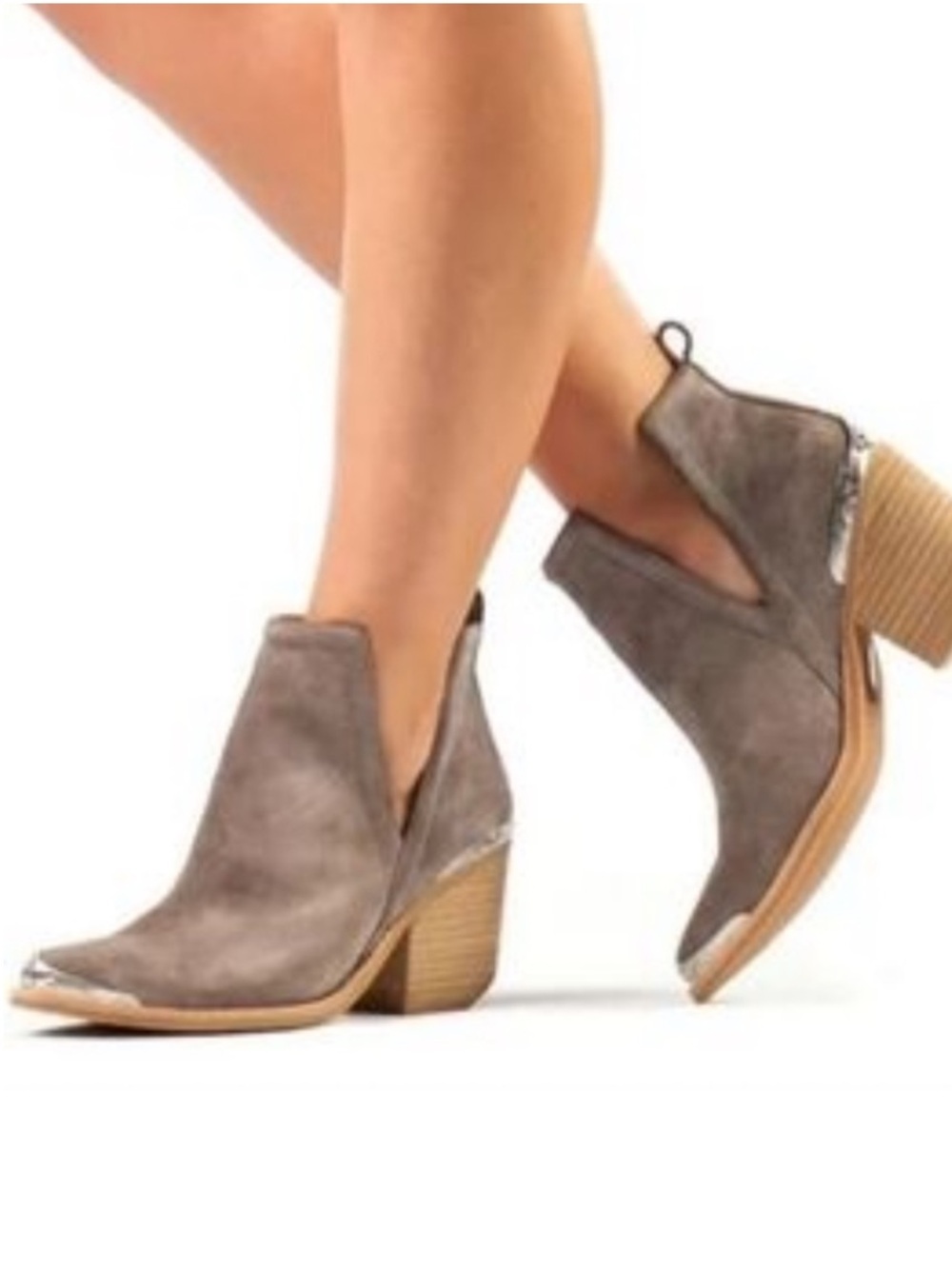 Jeffrey Campbell Women's Cromwell Suede Booties